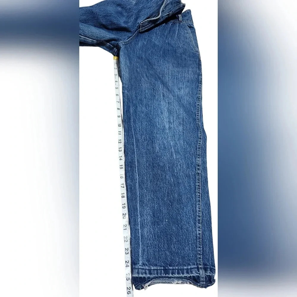 Vintage Bonjour High Waist Mom Jeans Pleated Front Denim Size 12 - Picture 8 of 9